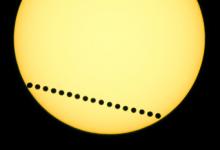 Venus Transit in front of Sun [www.skyandtelescope.com]
